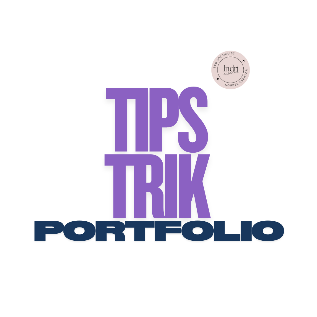 Webinar- Tips Trik Portfolio Freelance